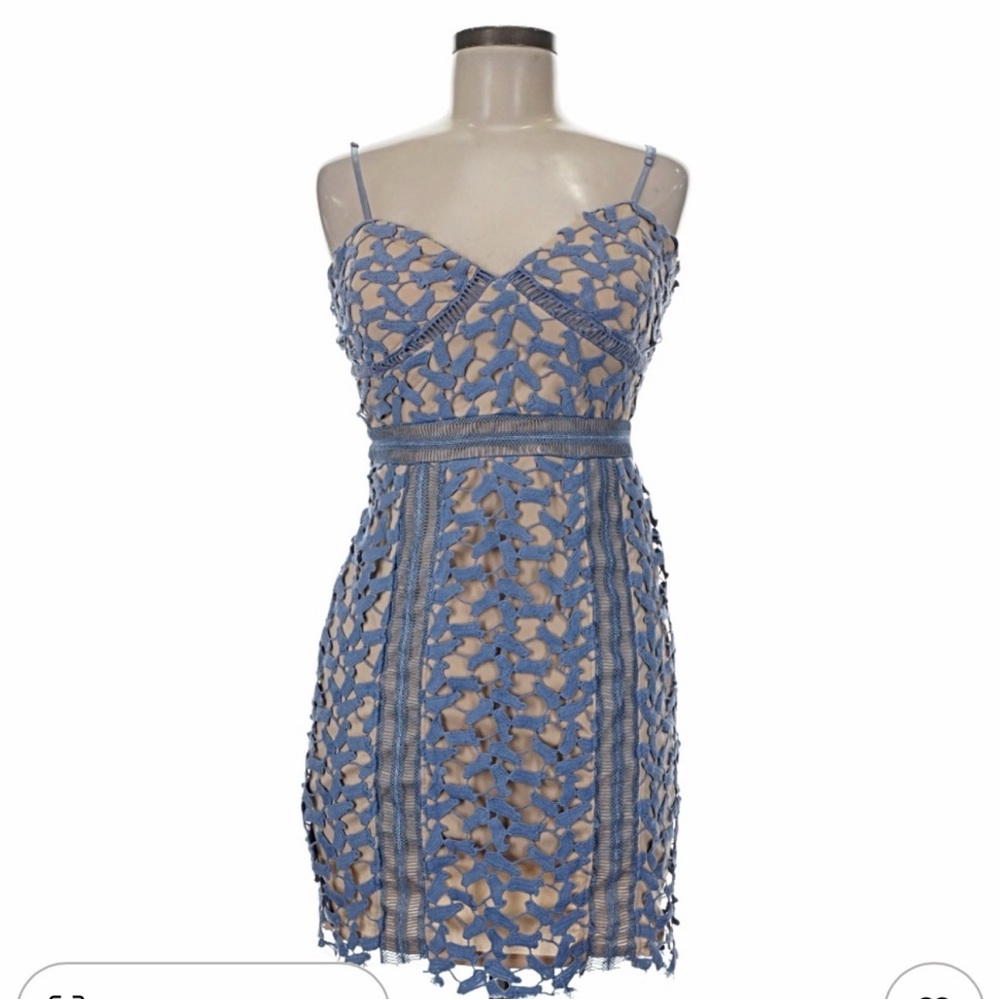 CrystalDoll Juniors Lace Mini Dress